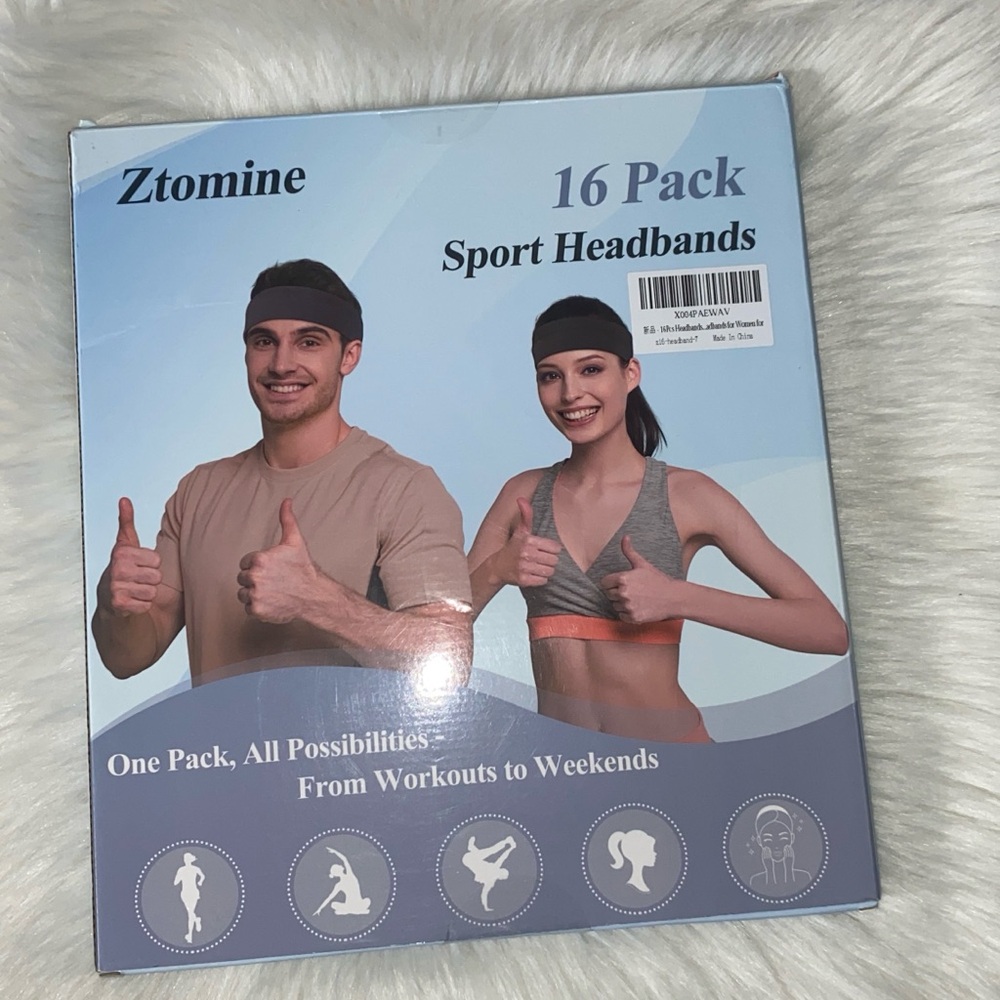 Unisex | Ztomine Gray Sport Headbands